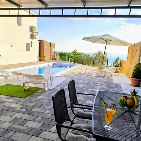 Villa Top Hill - Private Pool & Jacuzzi 别墅 马卡尔斯卡