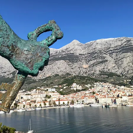 Hill - Heated Pool & Jacuzzi, Panoramic Sea View Villa Makarska